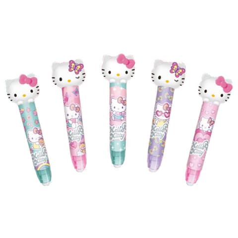 HELLO KITTY sissetõmmatav kustukumm, pastelne, mix