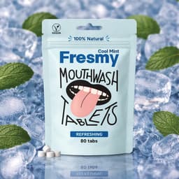 Fresmy suuveetabletid, värske münt, 80 tk