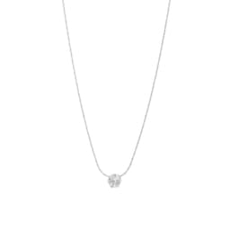 Kaelakee Timi Lynne - Crystal, Silver