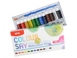 Akvarellvärvi komplekt M&G ColourSay 12x5ml