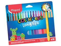 Viltpliiats Maped ColorPeps Long Life2 18tk