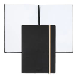 Märkmik A5 BOSS Iconic Black, valge sisu