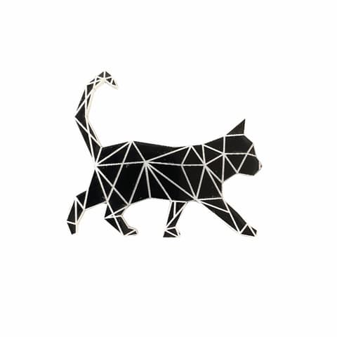 Ööhelk helkiv poss Kass must - karbis