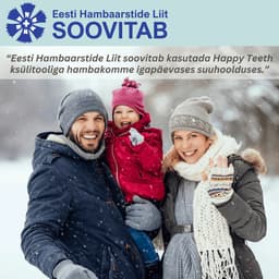 Happy Teeth ksülitooliga hambakommid - Piparmünt