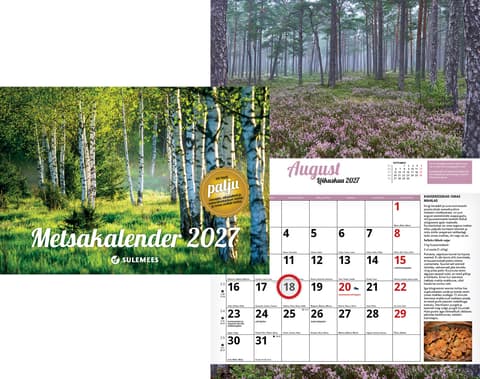 2027 Metsakalender
