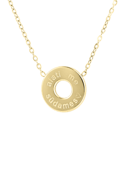 Kaelakee ÄGE ARMAS EMME / ALATI ME SÜDAMES kulla värvi