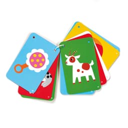 Kontrastsed beebikaardid rõngaga 6–9