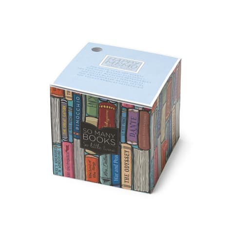 LEGAMI rebitavad märkmelehed 9x9cm Book Lover