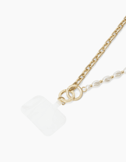 Necklace Phone Strap Limited Universal - Pearl