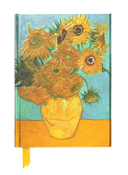 Märkmik Vincent Van Gogh: Sunflowers (Foiled Journal)