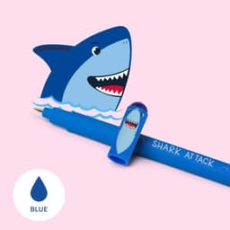 LEGAMI kustutatav geelpliiats 0,7mm Shark (sinine)