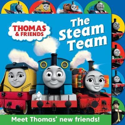 Thomas & Friends: The Steam Team: Tabbed board book