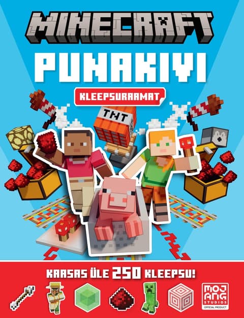 Minecraft. Punakivi kleepsuraamat