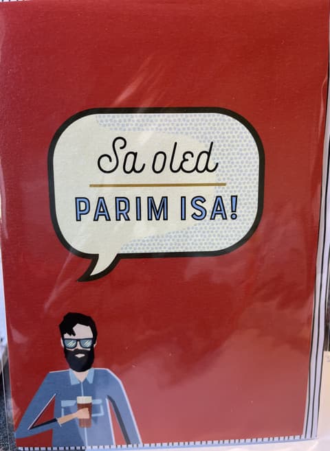 Kuku Kaart Sa oled parim isa!