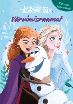 Lumekuninganna ja igavene talv. Värvimisraamat