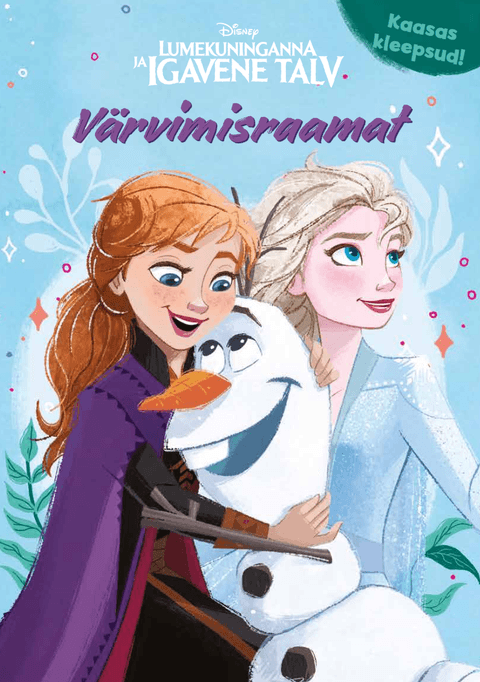 Lumekuninganna ja igavene talv. Värvimisraamat