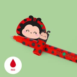 LEGAMI kustutatav geelpliiats 0,7mm Ladybug/ Lepatriinu