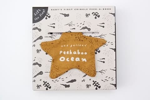 Wee Gallery Cloth: Peekaboo Ocean