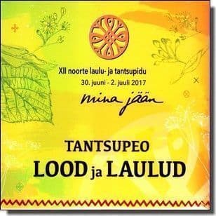 XII noorte laulu- ja tantsupidu “Mina jään" - Tantsupeo lood ja laulud CD