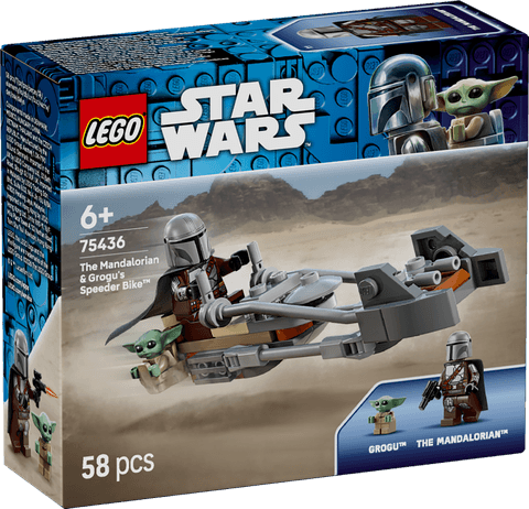 LEGO Star Wars  Mandalorian ja Grogu speeder bike™
