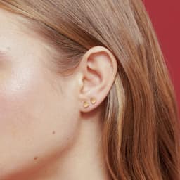 Kõrvarõngad Timi Stina - Small Heart Stud, Silver