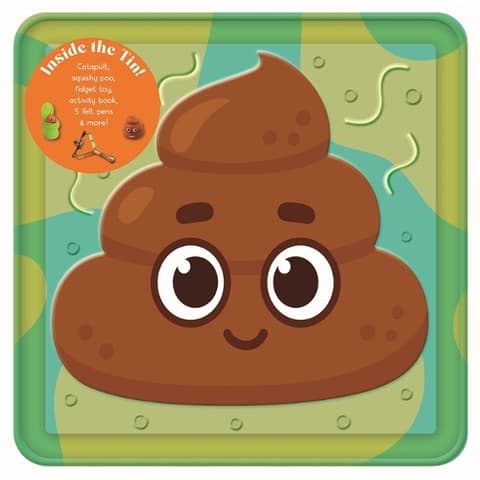 My Awesome Poo Tin: A deluxe book and tin set with a cheeky catapult, squishy toy and more!