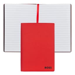 Märkmik A6 BOSS Essential Red, jooneline sisu