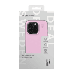 Silicone Case iPhone 16 Pro - Bubblegum Pink