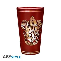 Kinkekomplekt HARRY POTTER - XXL glass + Pin + Pocket Notebook "Gryffindor"