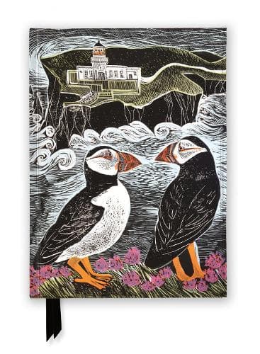 Angela Harding: Fair Isle Puffins (Foiled Journal)