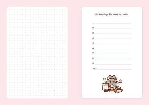 Pusheen Positivity Journal