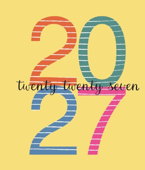 2027 Kalendermärkmik Fashion Diary 2027 Sq Pk D