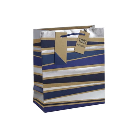 KUKU Kinkekott Male stripe kraft M