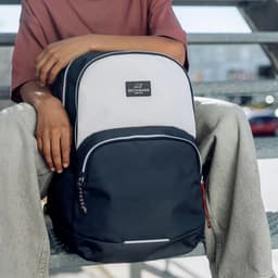 Seljakott Beckmann Sport Junior Navy White 30l