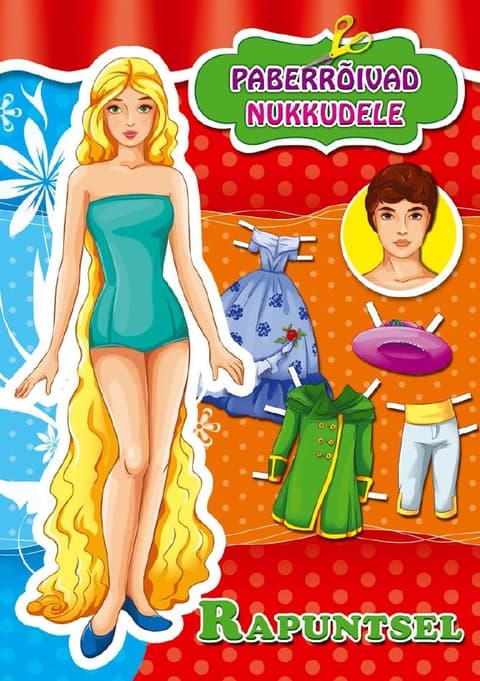 Rapuntsel. Paberrõivad nukkudele