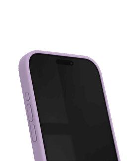 Silicone Case iPhone 15 Pro - Lavender Milk