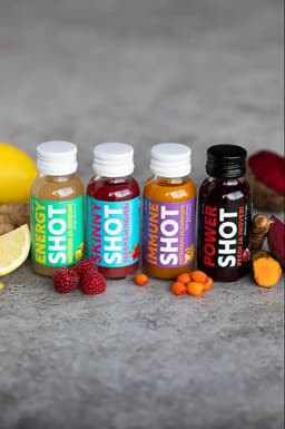 Wösel Energy Shot 60ml klaaspudelis