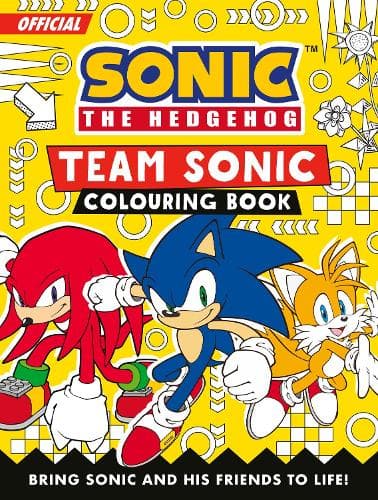 Sonic the Hedgehog Team Sonic Colouring Book