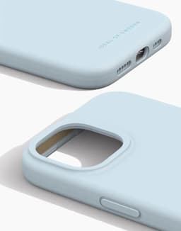 Silicone Case iPhone 13/14/15/16E/17E - Light Blue