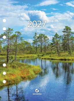 2027 Kalendermärkmik Time-master A5 (70mm) sisu, nädal HORISONTAAL