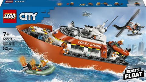 LEGO City Rannavalve päästepaat ja helikopter