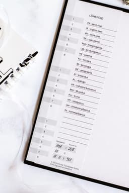 Tegude Kalender märkmik 26/27 sidrunid