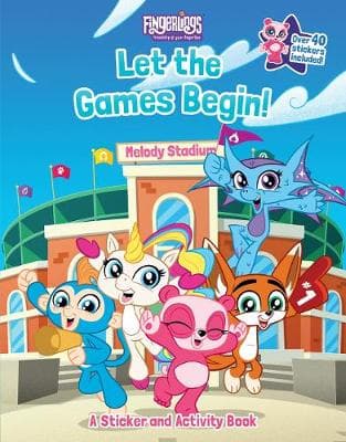 Fingerlings: Let The Games Begin! A Sticker And Activity Book