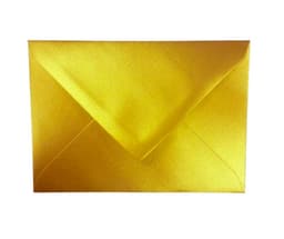 C6 Ümbrik kuldne või hõbedane pakis 5 tk
