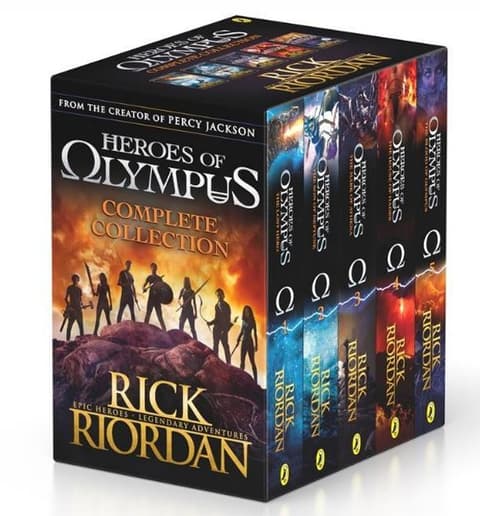 Heroes of Olympus Complete Collection