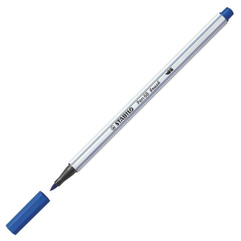 Tindipliiats Stabilo Pen 68-32 - pintselotsaga, sinine