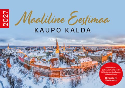 2027 Kalender Maaliline Eestimaa 297x210