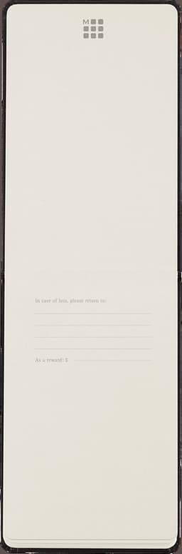 Moleskine märkmik Reporter