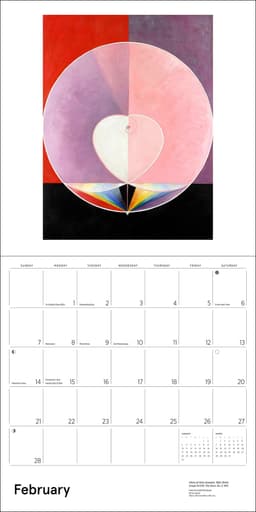 Seinakalender 2027 Hilma af Klint: Original Abstraction