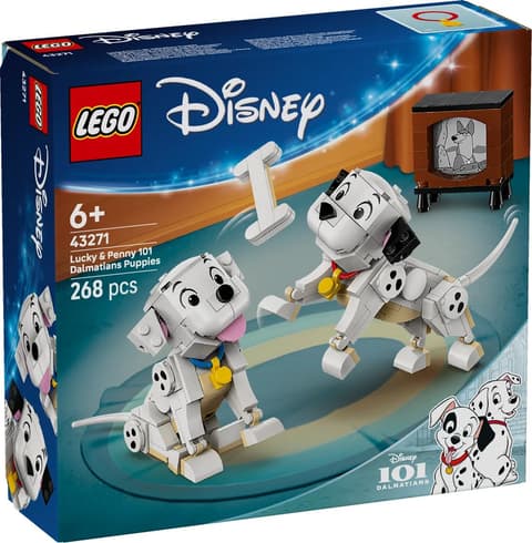 LEGO Disney Lucky ja penny 101 dalmaatsia koera kutsikat